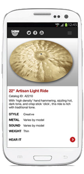 Sabian App im Google Play Store
